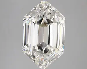 6.06ct E VVS2 Long Hexagon (IGI)