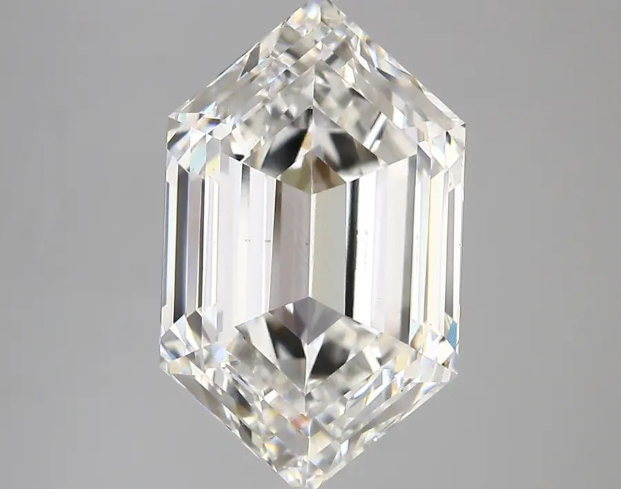 6.06ct E VVS2 Long Hexagon (IGI)
