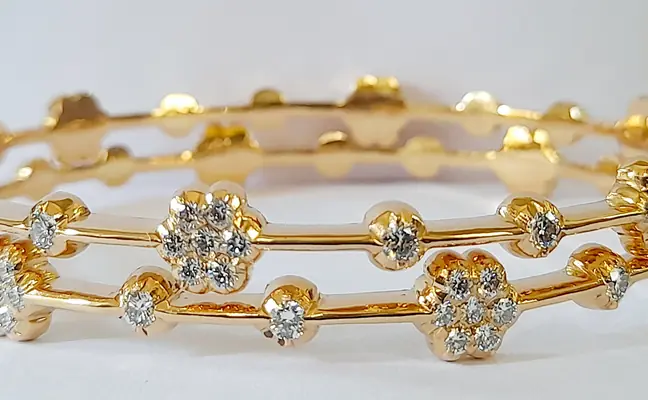 Diamond bangle - 2