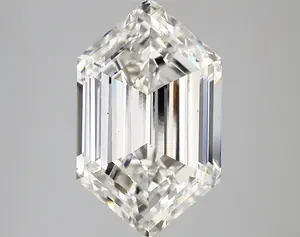 6.04ct G VS1 Long Hexagon (IGI)