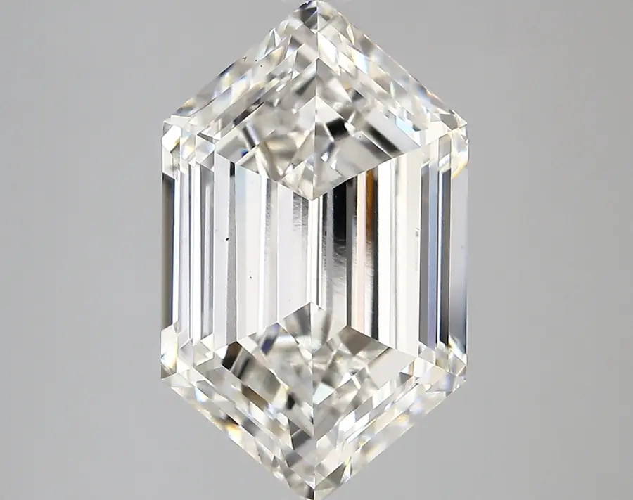 6.04ct G VS1 Long Hexagon (IGI)
