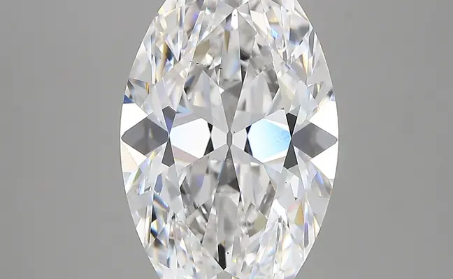 6.04ct D VS1 Moval (IGI)