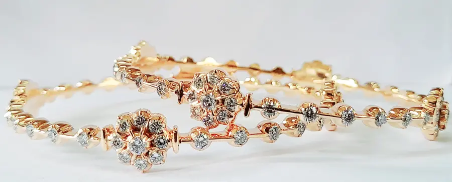 Diamond bangle - 3
