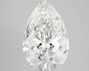 6.03ct F VS2 Pear (IGI)