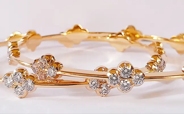 Diamond bangle -4