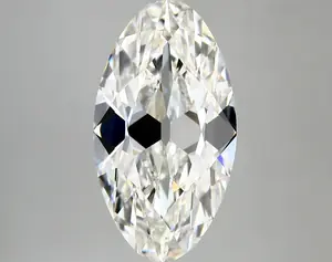 6.03ct F VVS2 Moval (IGI)