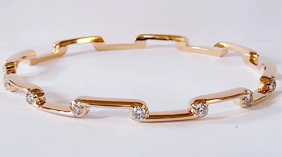 Diamond bangles - 5