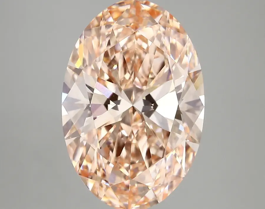 6.02ct FANCY INTENSE  PINK VVS2 Oval (IGI)