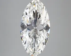 6.01ct F VVS2 Moval (IGI)
