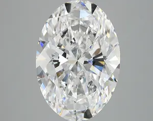 5.84ct D VS1 Oval (IGI)