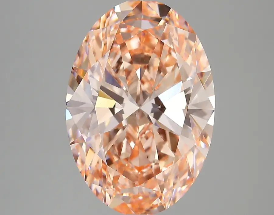 5.83ct FANCY VIVID  PINK VVS2 Oval (IGI)