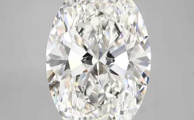 5.81ct F VVS2 Oval (IGI)