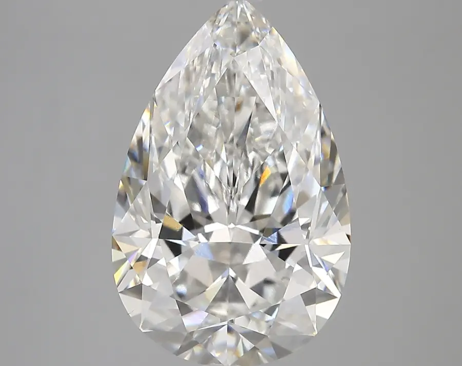 5.79ct F VVS2 Pear (IGI)