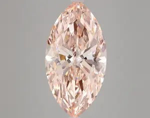 5.68ct FANCY VIVID  PINK VVS2 Marquise (IGI)