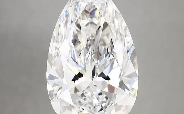 5.63ct D VS1 Pear (IGI)