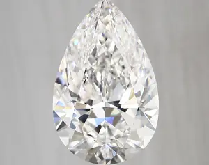 5.61ct D VS2 Pear (IGI)
