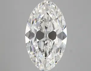 5.61ct F VS1 Moval (IGI)