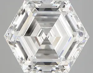 5.55ct D VVS2 Hexagon (IGI)