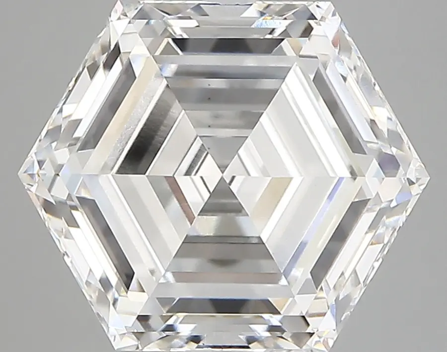 5.55ct D VVS2 Hexagon (IGI)