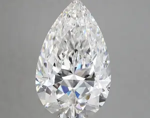 5.54ct E VVS2 Pear (IGI)