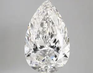 5.54ct F VS1 Pear (IGI)