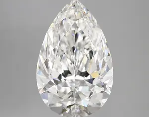 5.53ct F VS1 Pear (IGI)