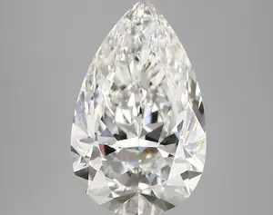 5.51ct F VVS2 Pear (IGI)