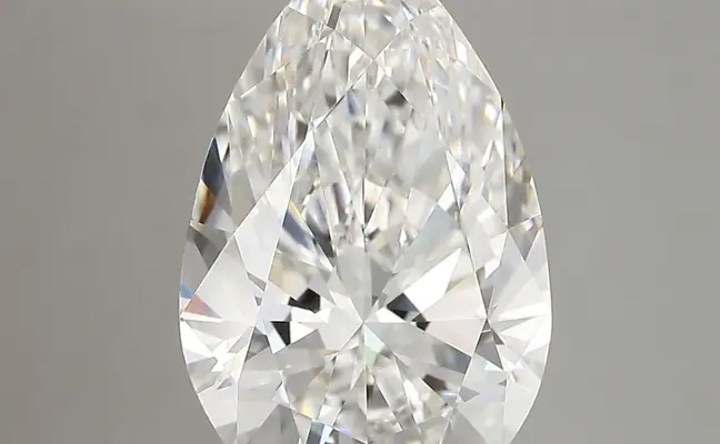 5.43ct F VVS2 Pear (IGI)