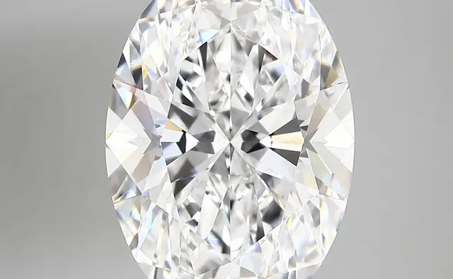 5.42ct E VVS2 Oval (IGI)