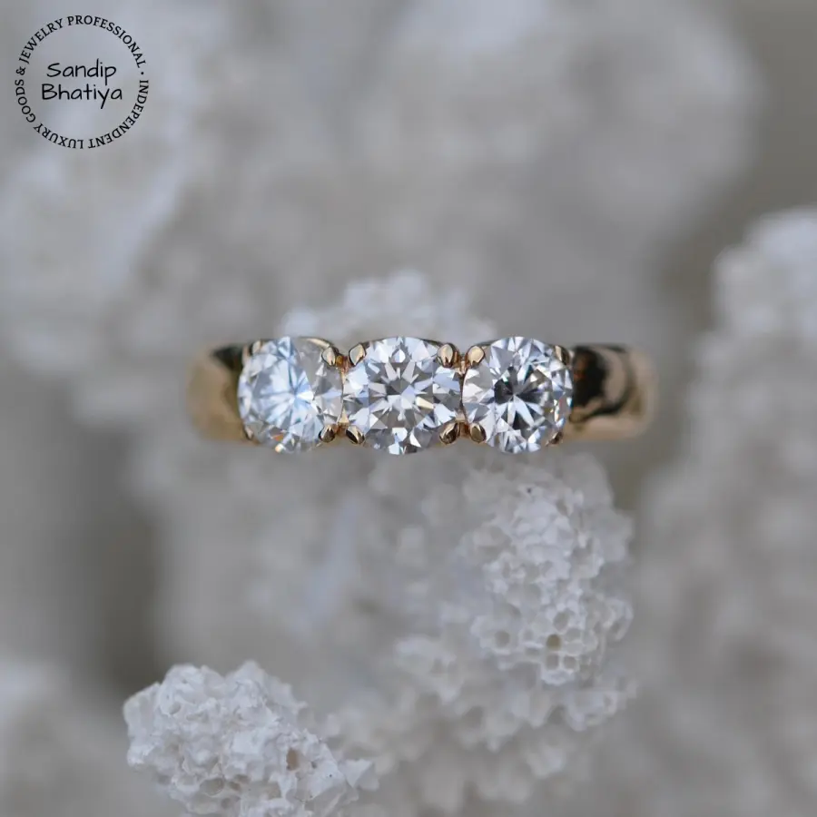3 Stone Diamond Ring