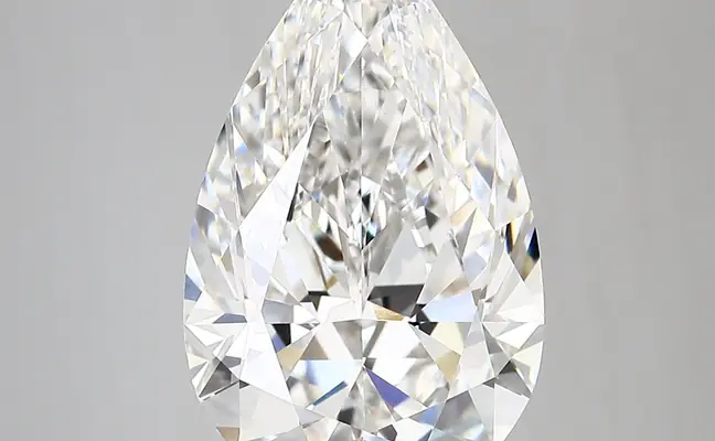 5.41ct D VVS2 Pear (IGI)