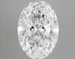 5.39ct D VS1 Oval (IGI)