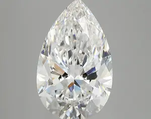 5.38ct E VVS2 Pear (IGI)