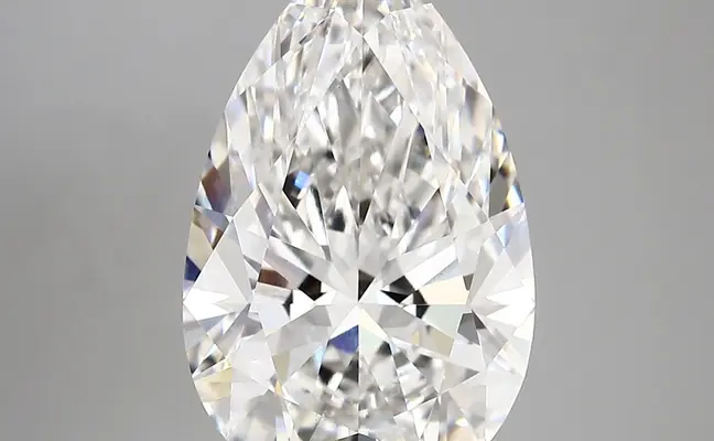 5.37ct F VS1 Pear (IGI)