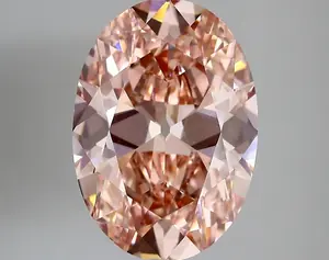 5.36ct FANCY VIVID  PINK VS1 Oval Old Miner (IGI)