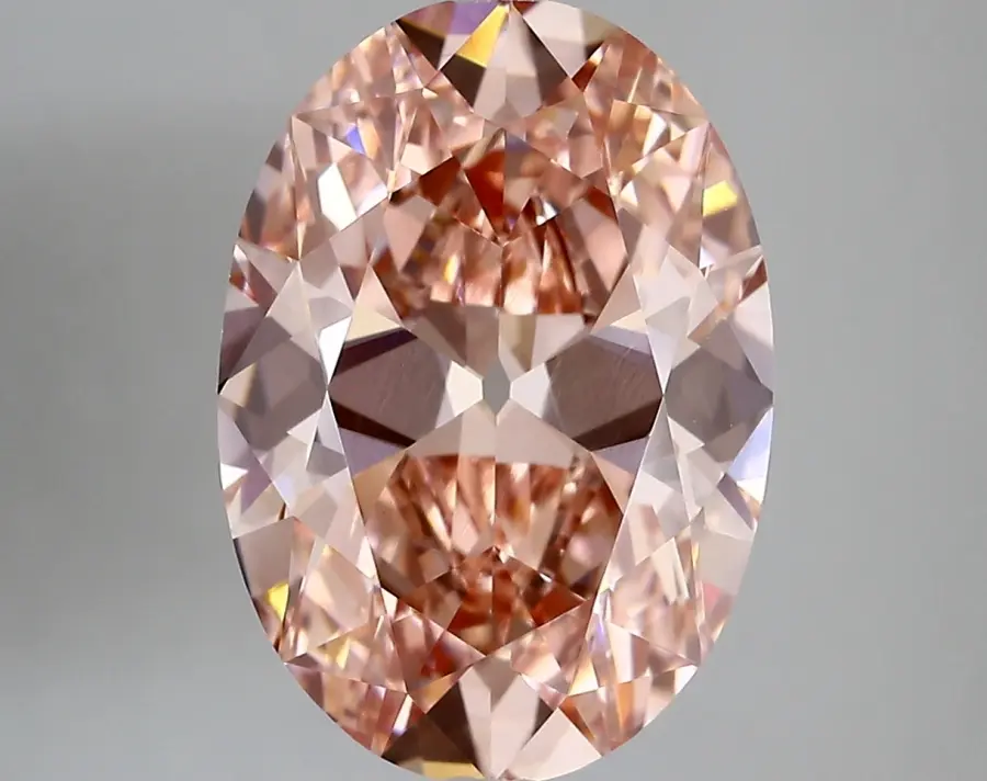 5.36ct FANCY VIVID  PINK VS1 Oval Old Miner (IGI)