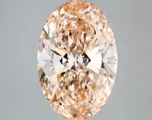 5.35ct FANCY INTENSE  PINK VS1 Oval (IGI)