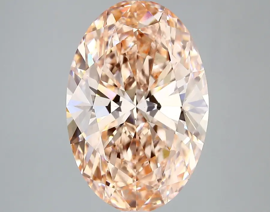 5.35ct FANCY INTENSE  PINK VS1 Oval (IGI)