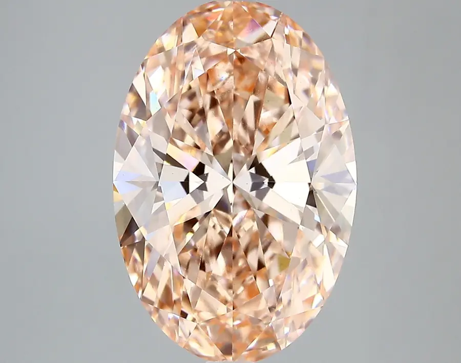 5.35ct FANCY INTENSE  PINK VS1 Oval (IGI)