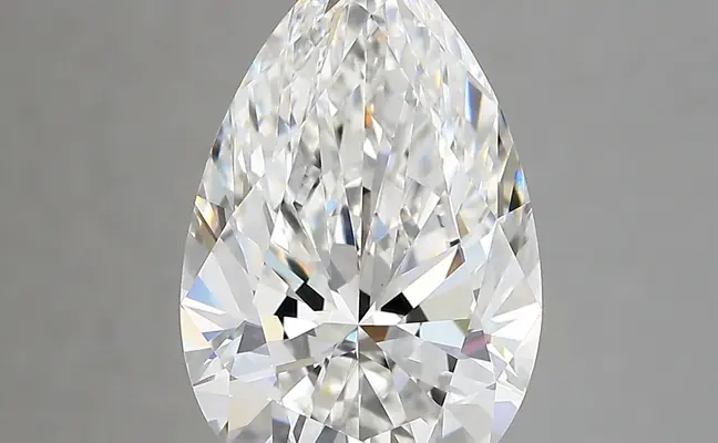 5.34ct E VVS2 Pear (IGI)
