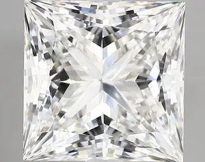 5.34ct F VVS2 Princess (IGI)