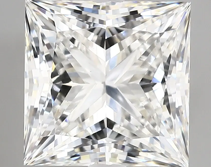 5.34ct F VVS2 Princess (IGI)