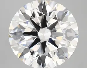 5.34ct F VVS2 Round (IGI)