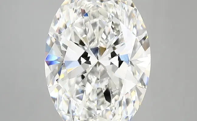 5.34ct E VVS2 Oval (IGI)
