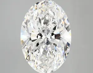 5.34ct D VS1 Oval (IGI)