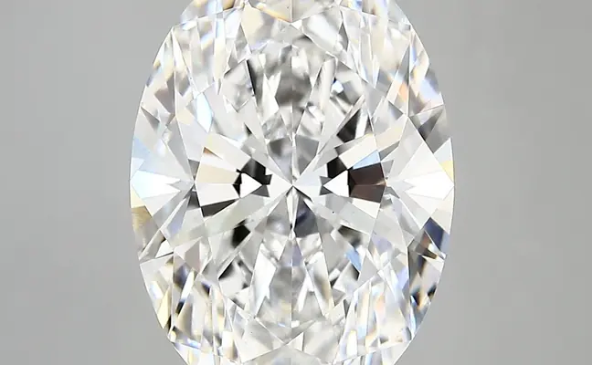 5.34ct D VS1 Oval (IGI)
