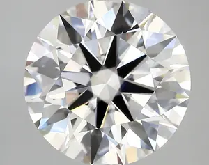 5.34ct F VVS2 Round (IGI)