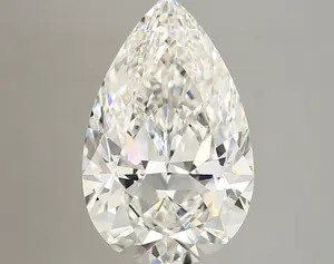 5.33ct F VVS2 Pear (IGI)