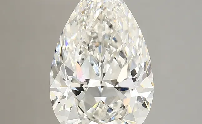 5.33ct F VVS2 Pear (IGI)