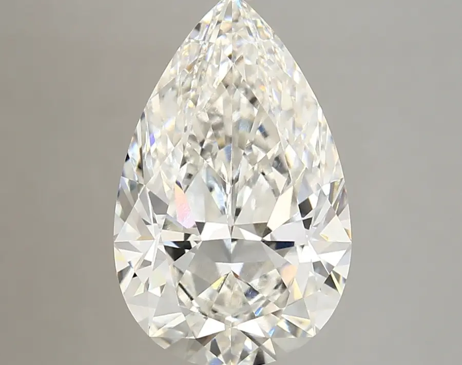 5.33ct F VVS2 Pear (IGI)